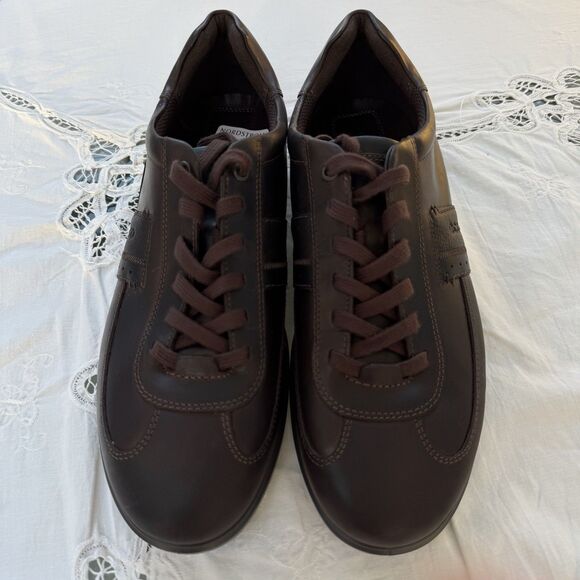 NOS ECCO Chander Oxford Men’s EU43 US9-9.5 Brown Leather Retro Sneaker Portugal main image 13